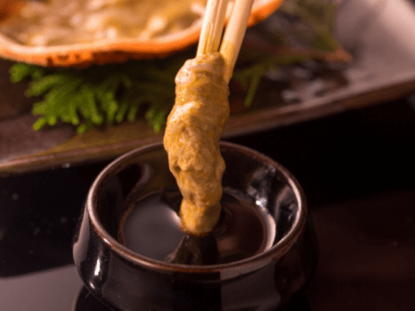 鳴砂～職人技に舌鼓・湯がき立てを食す！1名様に1杯湯がきたて松葉蟹付き～