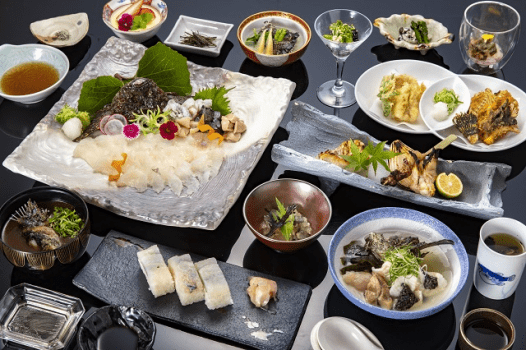 【日帰り】コース全て丹後・但馬産活けオコゼだけ！他の魚は一切でません！１日１組限定・活けオコゼフルコース