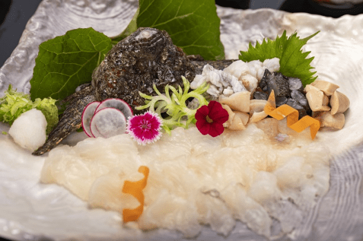 【日帰り】コース全て丹後・但馬産活けオコゼだけ！他の魚は一切でません！１日１組限定・活けオコゼフルコース