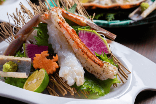 荒波～活け松葉蟹１杯＋茹で松葉蟹1/4杯～凝縮された茹で松葉ガニの旨味を食す～