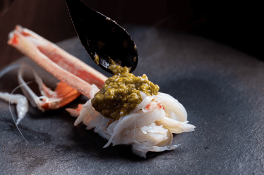 ～潮騒～職人技に舌鼓・湯がき立てを食す！5名様に1杯湯がきたて松葉蟹付き～