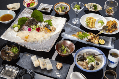 【日帰り】コース全て丹後・但馬産活けオコゼだけ！他の魚は一切でません！１日１組限定・活けオコゼフルコース