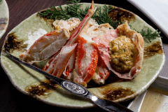 荒波～活け松葉蟹１杯＋茹で松葉蟹1/4杯～凝縮された茹で松葉ガニの旨味を食す～