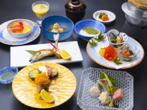 【食事処★グレードUP会席】メインは「和牛ステーキ」～料理長が美味しいにこだわった地産の美味食～