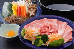 常陸牛のすき焼きプラン