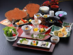 『常陸牛のしゃぶしゃぶ』と『季節の創作和食』の贅沢プラン♪　夕食会場個室