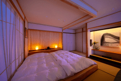 ■錫 -suzu-■ 露天付き離れ客室／快適さと和の心地よさを併せ持つ客室