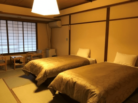 【快眠ベッド和室】12畳和室　トイレ付　WIFI完備