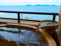 ■ Tenyukaku Suite [with open-air bath] ■ (Japanese and Western 80 square meters) &times; [Free lounge] ★ Non-smoking