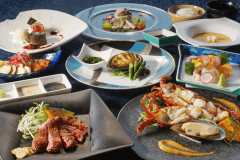 【特別コース／旬景ダイニング碧AO】フィレ・サーロイン・ロブスターからお好きなメインをチョイス