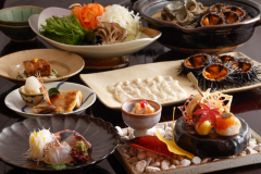 萩の宝石がとろけ出す、萩のうにしゃぶ会席