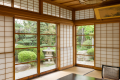 Pure Japanese-style sukiya-zukuri made entirely of cypress, a special room with a view of the Japanese garden (10 tatami mats + 4.5 tatami mats)