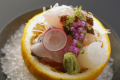 Enjoy kaiseki cuisine that incorporates seasonal ingredients.