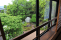 Although you cannot specify your room, all rooms have a view of the Japanese garden, which has a different flavor.