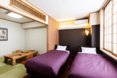 ■会西館■［バリアフリー］‐和洋室‐　和の趣と洋室の機能性を兼ね備え、快適さを追求。