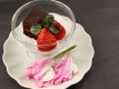 2026年3月4月【基本プラン】《お献立一例》デザート：「苺」とチョコレートケーキ♪