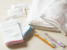 タオル・歯ブラシなどアメニティーつきなので、急なお泊りにも最適