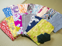 竹久夢二デザインの大正ロマンの風情あふれる色浴衣♪お好きな柄と色をお選びください♪