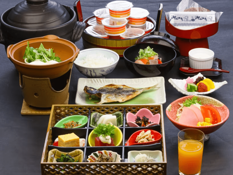 ご朝食一例♪旅館の朝ごはんで一日のスタートを♪