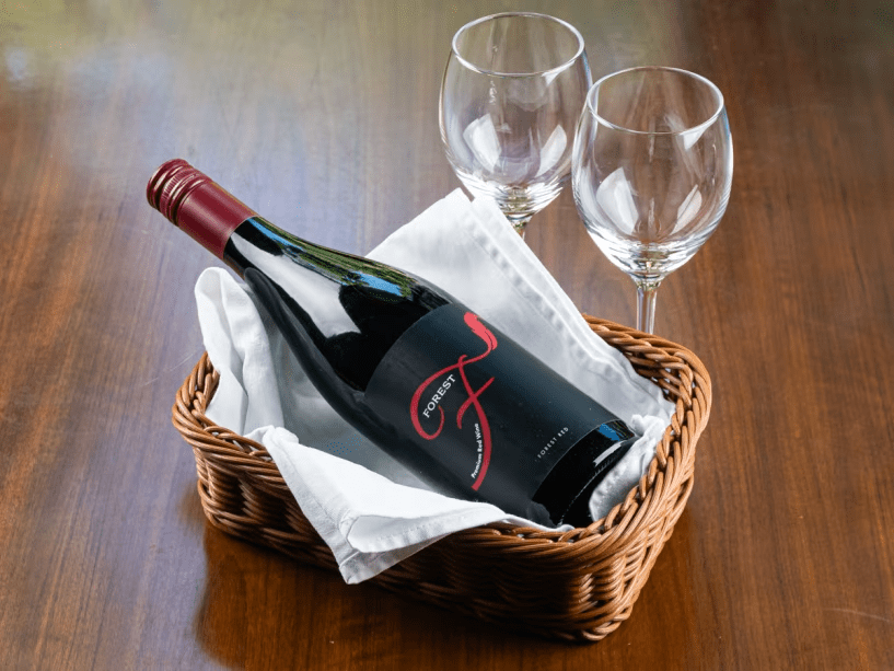 フォレストオリジナルラベルのワインフルボトル♪（赤）