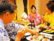 仲間、家族とお部屋食でゆったりご飯♪