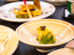 2026年9月10月《お献立一例》先付:赤鯥蜜柑香酢漬け 菊花卸し・胡瓜・とんぶりと一緒に♪ 2026年9月10月《お献立一例》先付:赤鯥蜜柑香酢漬け 菊花卸し・胡瓜・とんぶりと一緒に♪