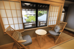 モダン和室＜新フロア＞｜景色を見ながら団らんができる板の間も。