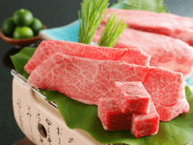 当館自慢の丹波牛をお楽しみください／例