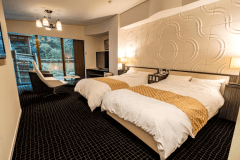 露天風呂つき洋室ツイン