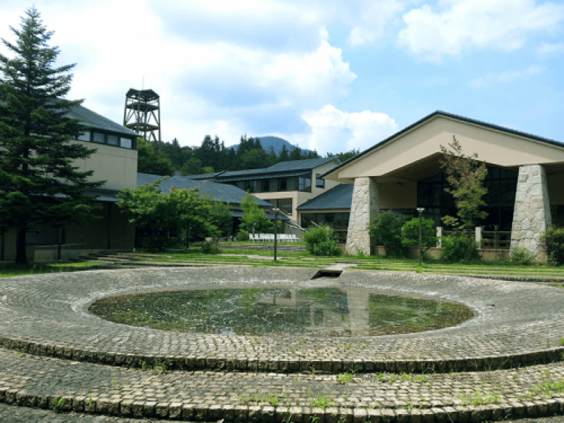 中庭からの風景