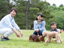 ペットOKログハウス！