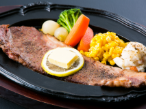 上州牛のやわらかステーキ：ご当地グルメぜひご堪能ください！