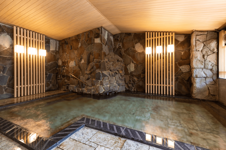 大浴場♪湯河原の天然温泉をお楽しみください♪