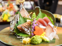 2025年9月10月《お献立の一例》御造里♪鯵、鮪、間八 2025年9月10月《お献立の一例》御造里♪鯵、鮪、間八