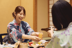 館内で4部屋限定！の【部屋食専用客室】ご夕食を湯ったりお部屋で&hellip;♪