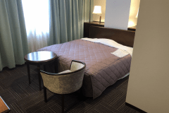 【禁煙】ダブルルーム☆横幅１７０cmの広々クイーンサイズ