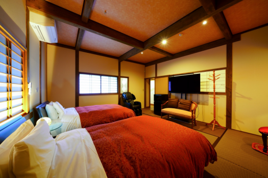 特別室「山ぼうし」寝室