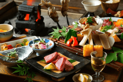 【夕食/特別室】黒毛和牛・田楽料理を堪能するランクアップした会席料理 【夕食/特別室】黒毛和牛・田楽料理を堪能するランクアップした会席料理