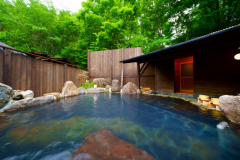 特別室「山ぼうし」客室露天風呂