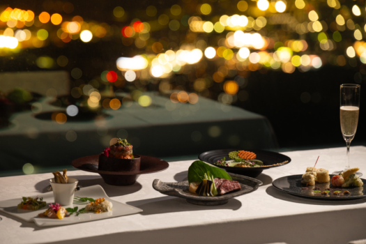 お誕生日や結婚記念日に大切な日を贅沢に祝う！天の丸夜景＆ディナー【フレンチ会席／選べる特典付きプラン】