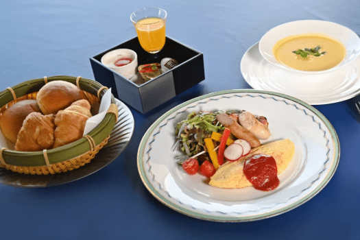 朝食（洋食）イメージ※季節により料理内容が異なります。