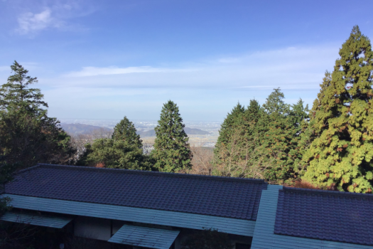 散歩道の途中でから見た景色です。