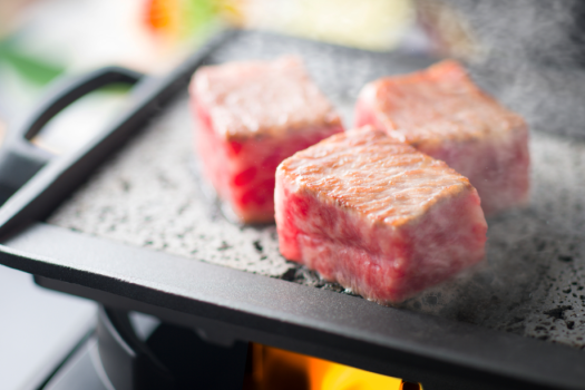 みかわ牛の陶板焼きイメージ
