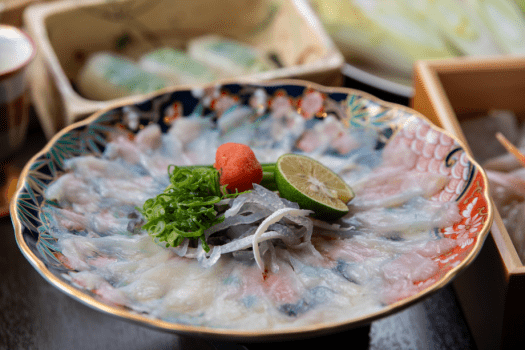 ◆冬季限定！河豚づくし会席◆旬の食材を味わう♪目の前で揚げる天ぷら付き！