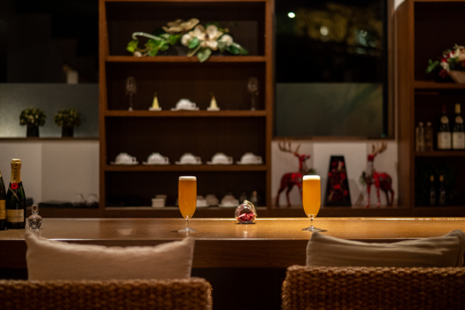 ナイトラウンジがオープン致しました。ご宿泊のお客様皆様ご利用いただけます。営業時間19：30～21：30