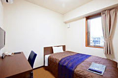 新館エクセル　シングルルーム　（セミダブルベット）