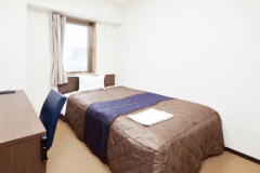 新館エクセル　シングルルーム　（セミダブルベット）