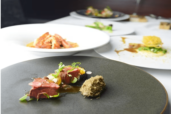 フレンチコースディナー