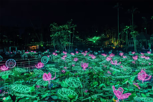 【全国2位＆沖縄三大夜景を楽しむ】沖縄南国イルミネーションチケット付きプラン／朝食付き