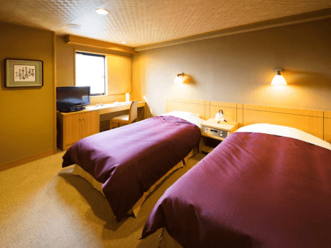 【ツインベッドルーム】【禁煙】◇山側だけどお得◇